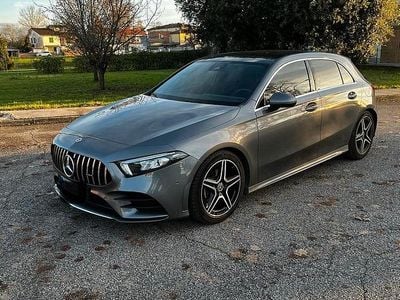 Usata Mercedes A180 Premium 136 CV (100 kW) 2020 Grigio Utilitaria