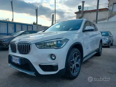 Usata BMW X1 xLine 150 CV (110 kW) 2017 Bianco SUV