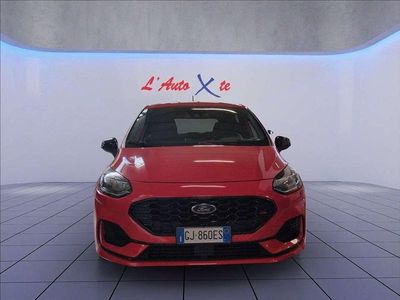 Begagnad Ford Fiesta ST-Line X 125 HK (91 kW) 2022 Röd Halvkombi