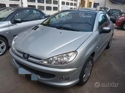 Begagnad Peugeot 206 CC Quiksilver 109 HK (80 kW) 2005 Grå Cab