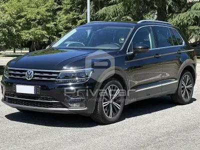 Usata VW Tiguan Style 150 CV (110 kW) 2017 Nero SUV