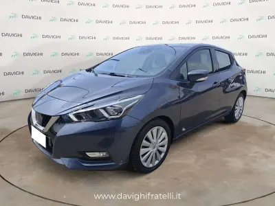 Usata Nissan Micra Acenta 90 CV (66 kW) 2018 Grigio Utilitaria