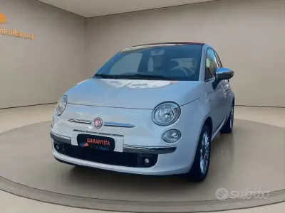 Usata Fiat 500C 69 CV (50 kW) 2011 Bianco Cabrio