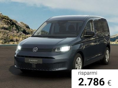 Nuova VW Caddy 122 CV (89 kW) 2026 Starlight blue metallizzato Monovolume