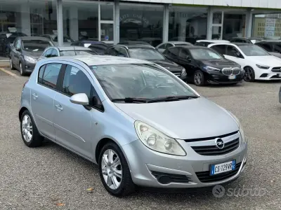 Usata Opel Corsa Club 60 CV (44 kW) 2007 Grigio Utilitaria