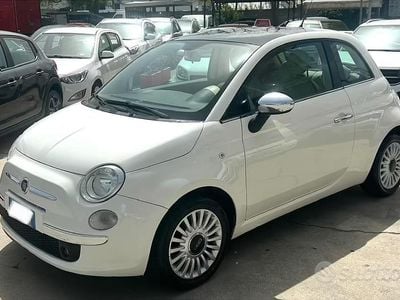 Usata Fiat 500 Lounge 69 CV (50 kW) 2010 Bianco Berlina