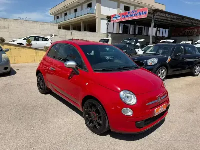 Usata Fiat 500 85 CV (62 kW) 2012 Rosso Berlina