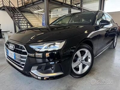 Usata Audi A4 Advanced Plus 136 CV (100 kW) 2020 Nero Station wagon