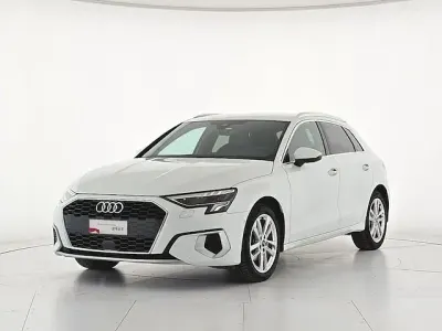 Usata Audi A3 Advanced 150 CV (110 kW) 2023 Bianco Berlina
