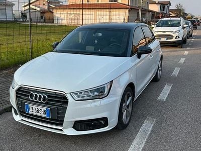 Usata Audi A1 90 CV (66 kW) 2015 Bianco Utilitaria