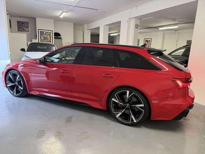 Usata Audi RS6 Ambiente 600 CV (441 kW) 2021 Rosso Station wagon