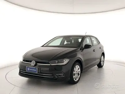 Usata VW Polo Style 95 CV (69 kW) 2023 Deep black perlato Utilitaria