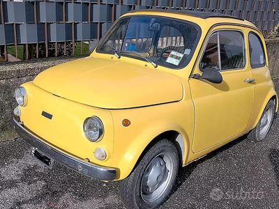 Usata Fiat 500 1970 Giallo Utilitaria