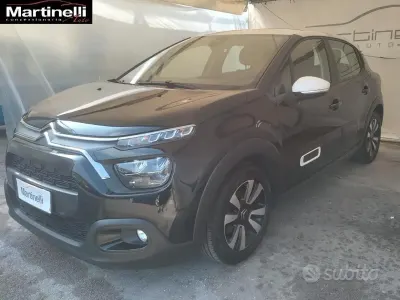 Usata Citroën C3 PureTech 83 CV (61 kW) 2021 Nero Utilitaria