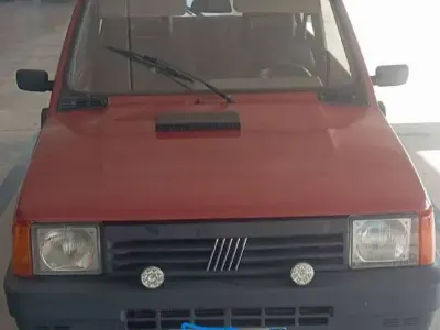 Usata Fiat Panda Young 54 CV (39 kW) 2002 Rosso Berlina