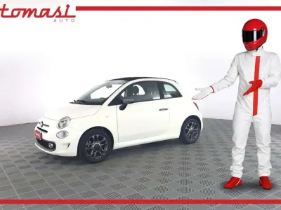 Usata Fiat 500C Sport 69 CV (50 kW) 2021 Bianco gelato Cabrio
