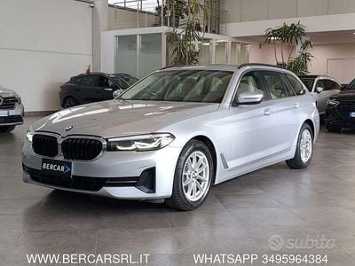 Usata BMW 520 Performance 190 CV (139 kW) 2021 Argento Station wagon