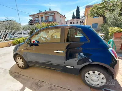 Usata Fiat 500 69 CV (50 kW) 2010 Blu Berlina