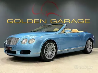 Usata Bentley Continental GT Convertible 559 CV (411 kW) 2007 Blu Cabrio