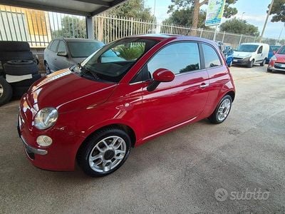 Usata Fiat 500 Sport 95 CV (69 kW) 2010 Rosso Berlina