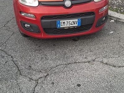 Usata Fiat Panda 2012 Rosso Utilitaria