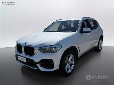 Usata BMW X3 Advantage 190 CV (139 kW) 2019 Bianco SUV
