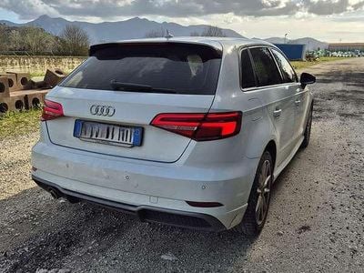 Usata Audi A3 110 CV (80 kW) 2018 Bianco Berlina