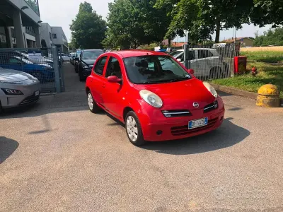 Usata Nissan Micra Acenta 80 CV (58 kW) 2007 Rosso Berlina