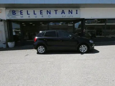 Usata VW Polo Comfortline 75 CV (55 kW) 2016 Nero Berlina