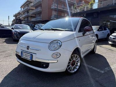 Usata Fiat 500C Lounge 69 CV (50 kW) 2011 Bianco Cabrio