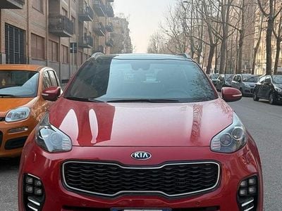 Usata Kia Sportage Active 177 CV (130 kW) 2018 Rosso SUV