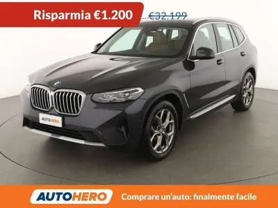 Usata BMW X3 190 CV (139 kW) 2022 Nero SUV