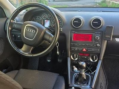 Usata Audi A3 Ambition 105 CV (77 kW) 2007 Nero Utilitaria