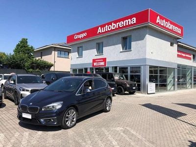 Usata BMW 220 Active Tourer Sport Line 190 CV (139 kW) 2015 Blu/azzurro Monovolume