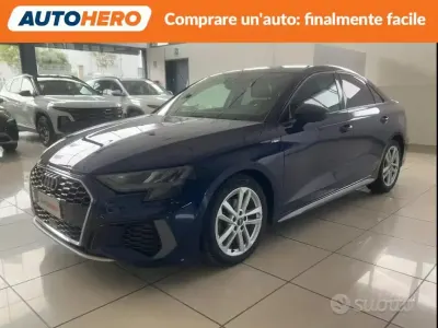 Usata Audi A3 S-Line 150 CV (110 kW) 2022 Blu Berlina
