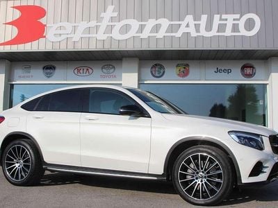 Usata Mercedes GLC350 Premium 258 CV (189 kW) 2019 Bianco perla Coupé