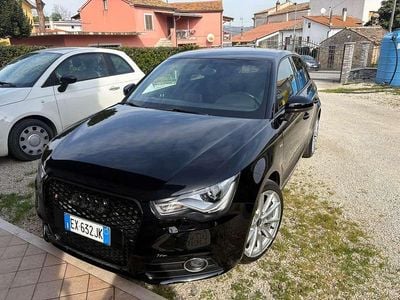 Usata Audi A1 Sportback S-Line 90 CV (66 kW) 2014 Nero Utilitaria