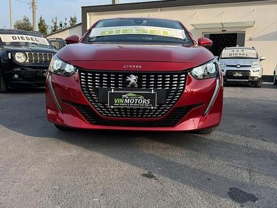 Usata Peugeot 208 GT 101 CV (74 kW) 2021 Rosso Utilitaria