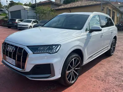 Usata Audi Q7 S-Line 286 CV (210 kW) 2022 Bianco SUV