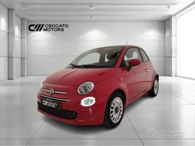 Usata Fiat 500 Lounge 70 CV (51 kW) 2020 Rosso Berlina