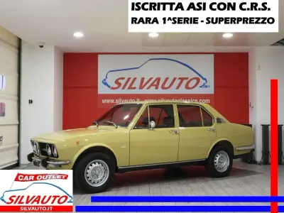 Usata Alfa Romeo Alfetta 131 CV (96 kW) 1974 Giallo piper a.r. 116 Berlina