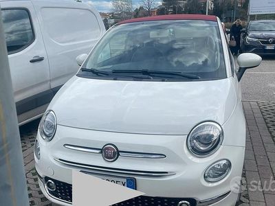 Usata Fiat 500C 2019 Bianco Cabrio