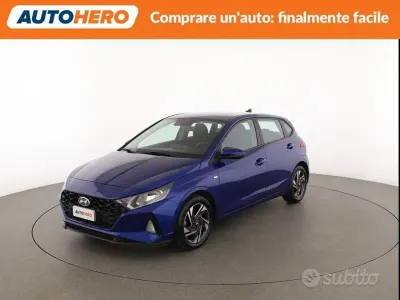 Usata Hyundai i20 101 CV (74 kW) 2022 Blu Utilitaria