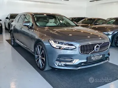 Usata Volvo V90 Inscription 190 CV (139 kW) 2017 Grigio Station wagon