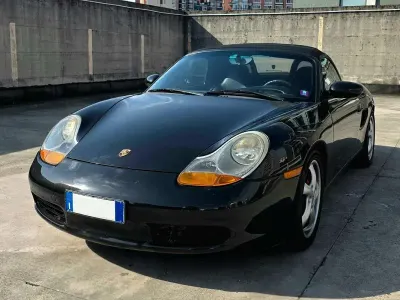 Usata Porsche Boxster 204 CV (150 kW) 1998 Nero Cabrio