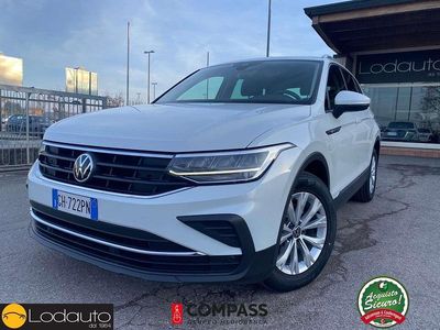 Usata VW Tiguan Life 150 CV (110 kW) 2021 Bianco SUV