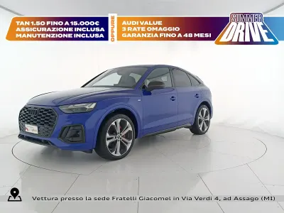 Usata Audi Q5 Sportback S-line plus 299 CV (219 kW) 2024 Blu SUV