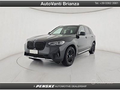 Usata BMW X3 Advantage 184 CV (135 kW) 2021 Grigio SUV