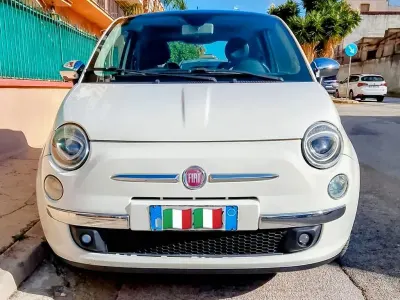 Usata Fiat 500 69 CV (50 kW) 2009 Bianco Utilitaria