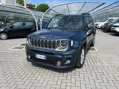 Usata Jeep Renegade Limited 150 CV (110 kW) 2021 Blu SUV
